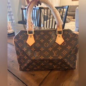 Brown Monogram Speedy Boston 30 L  V